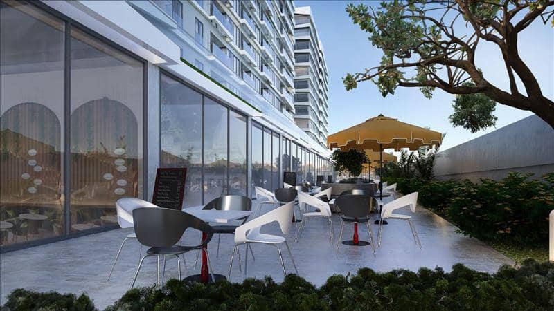 Residential complex with a swimming pool, meeting rooms and a spa area near a metro station, Istanbul, Turkey — photo 6