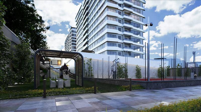 Residential complex with a swimming pool, meeting rooms and a spa area near a metro station, Istanbul, Turkey — photo 5