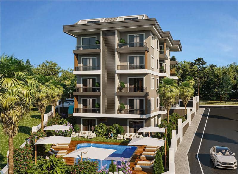 New residence with a swimming pool and a kids' park close to the sea, Alanya, Turkey — photo 16