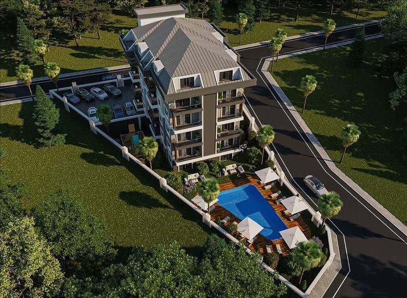 New residence with a swimming pool and a kids' park close to the sea, Alanya, Turkey — photo 23