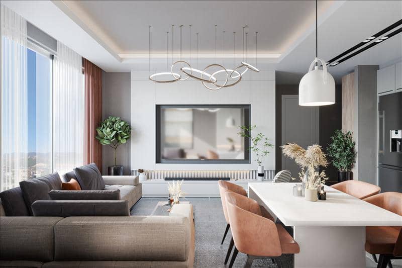 New residence with a swimming pool and a kids' park close to the sea, Alanya, Turkey — photo 4