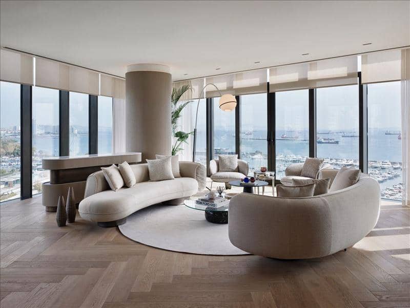 New beachfront residence with a yacht marina, green areas and a fitness center, Istanbul, Turkey — photo 2