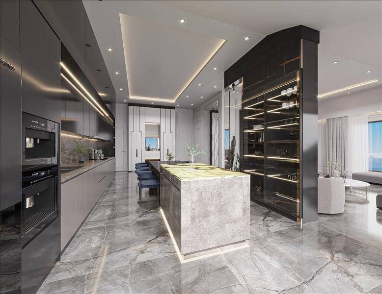 New residence at 100 meters from the sea, Oba, Alanya, Turkey — photo 11