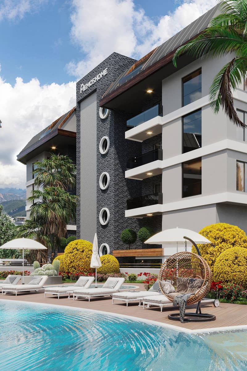 New residence with panoramic views, Oba, Alanya, Turkey — photo 21