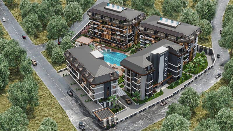 New residence with panoramic views, Oba, Alanya, Turkey — photo 31