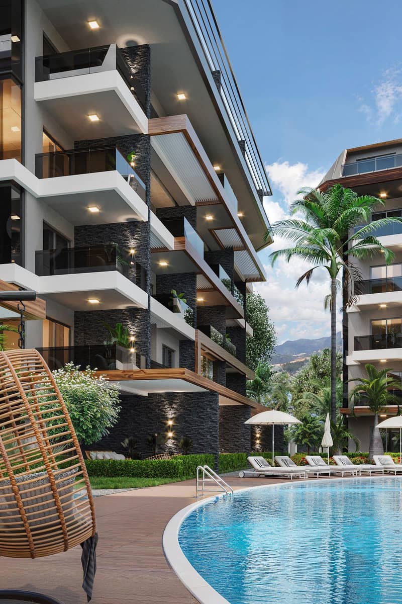 New residence with panoramic views, Oba, Alanya, Turkey — photo 19