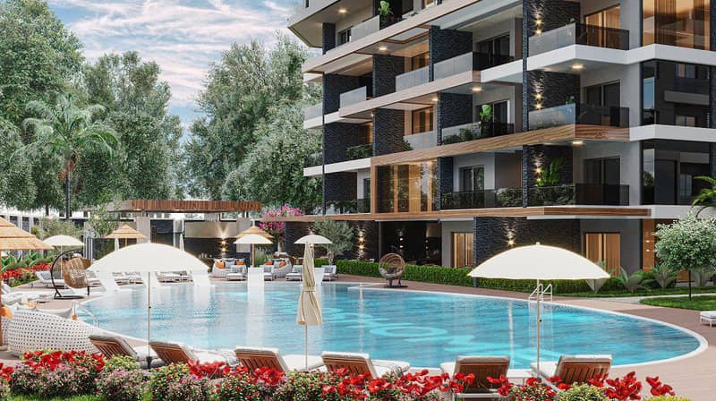 New residence with panoramic views, Oba, Alanya, Turkey — photo 18