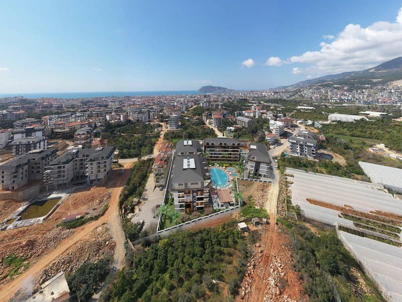 New residence with panoramic views, Oba, Alanya, Turkey — photo 33