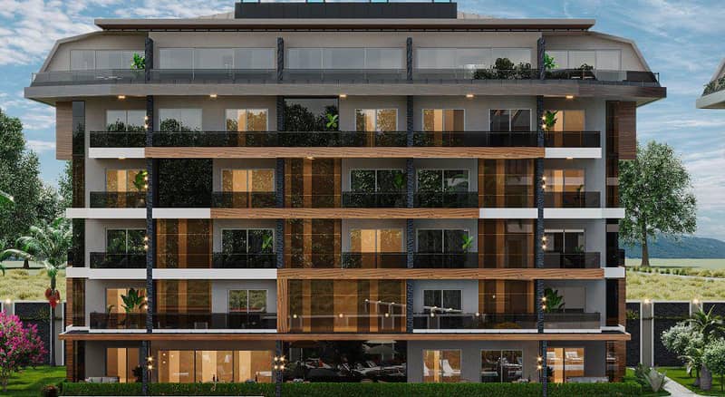 New residence with panoramic views, Oba, Alanya, Turkey — photo 25