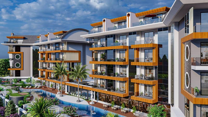 New residence with swimming pools and spa centers, Oba, Alanya, Turkey — photo 18