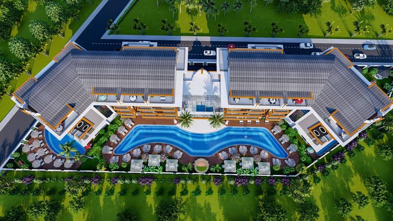 New residence with swimming pools and spa centers, Oba, Alanya, Turkey — photo 23