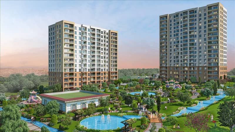 New residence with a swimming pool, green areas and a tennis court, Istanbul, Turkey — photo 4