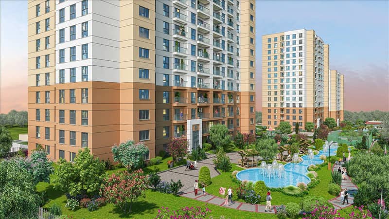 New residence with a swimming pool, green areas and a tennis court, Istanbul, Turkey — photo 5