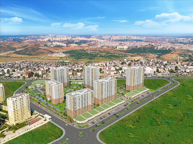 New residence with a swimming pool, green areas and a tennis court, Istanbul, Turkey — photo 11