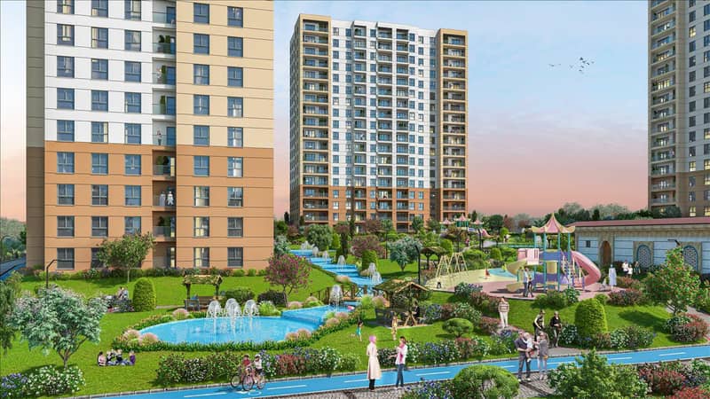 New residence with a swimming pool, green areas and a tennis court, Istanbul, Turkey — photo 2