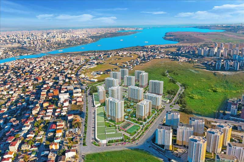 New residence with a swimming pool, green areas and a fitness center close to a highway, Istanbul, Turkey — photo 11