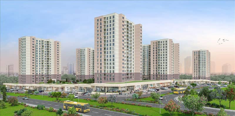 New residence with a swimming pool, green areas and a fitness center close to a highway, Istanbul, Turkey — photo 2