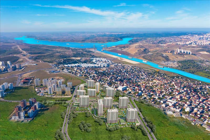 New residence with a swimming pool, green areas and a fitness center close to a highway, Istanbul, Turkey — photo 10