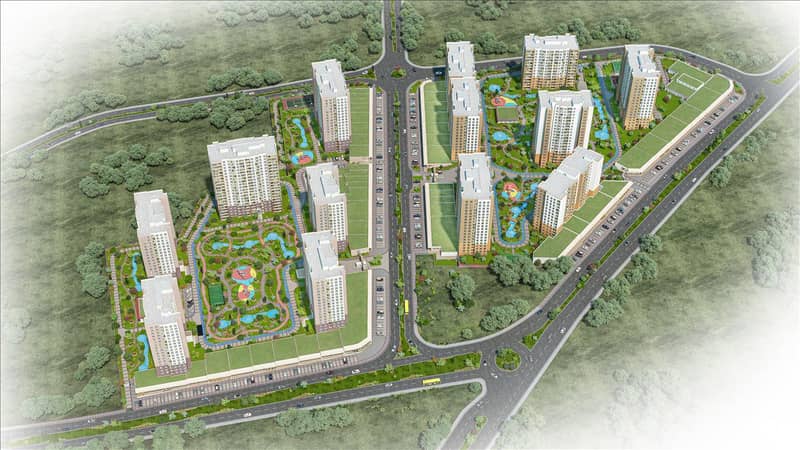 New residence with a swimming pool, green areas and a fitness center close to a highway, Istanbul, Turkey — photo 5