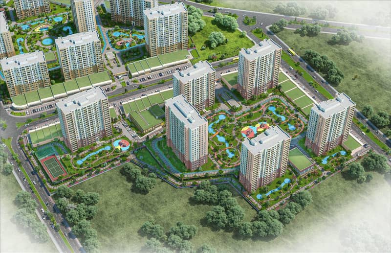 New residence with a swimming pool, green areas and a fitness center close to a highway, Istanbul, Turkey — photo 13