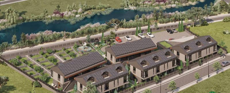 Residential complex with a garden, a lounge area and a kids' playground, Sile, Turkey — photo 10