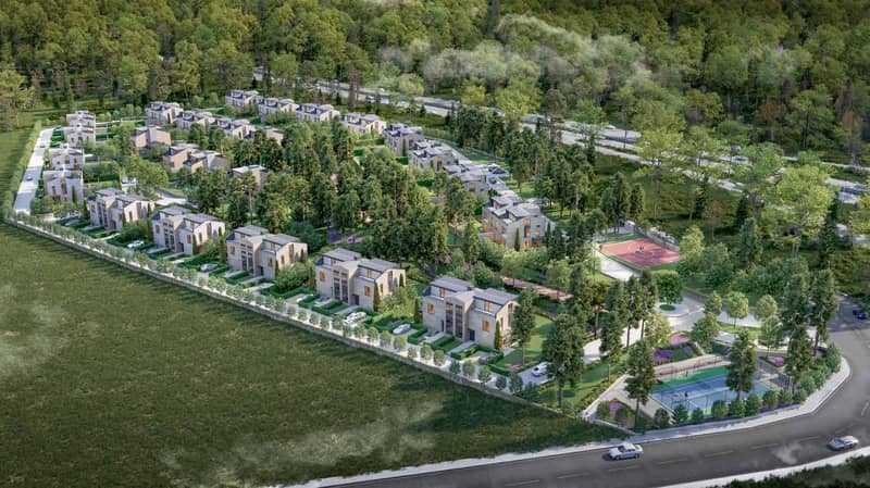 Новый закрытый комплекс элитных вилл в Чекмекёе, Стамбул, Турция — фото 8