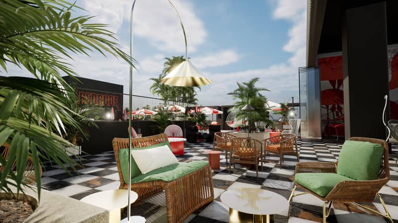 Residence with a swimming pool, a restaurant and a roof-top bar, Izmir, Turkey — photo 4