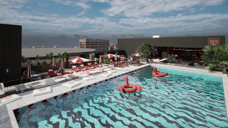 Residence with a swimming pool, a restaurant and a roof-top bar, Izmir, Turkey — photo 5