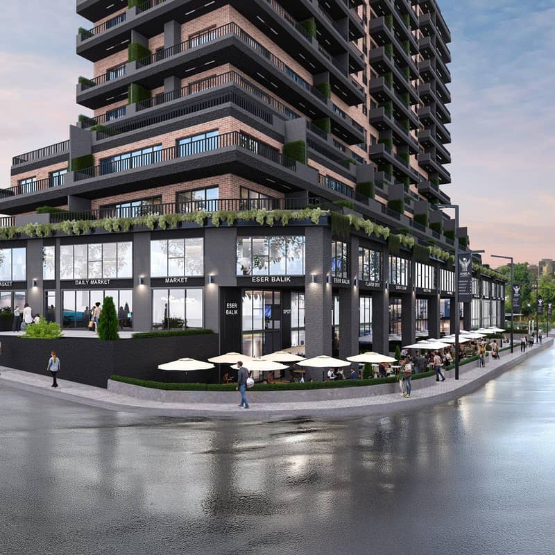 New multifunctional complex close to a metro station and a shopping mall, Istanbul, Turkey — photo 4