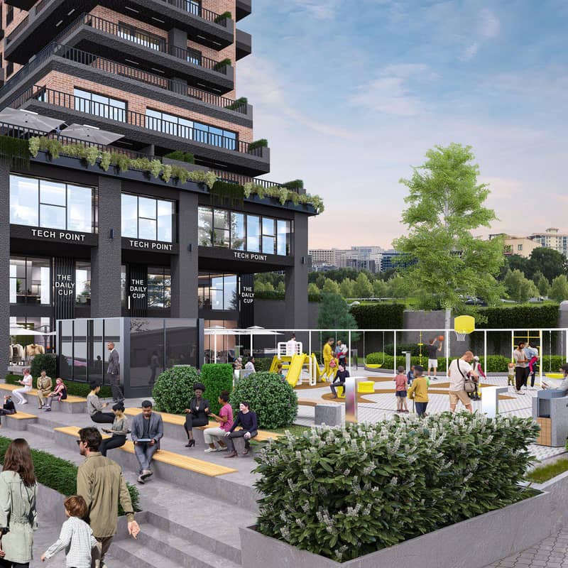 New multifunctional complex close to a metro station and a shopping mall, Istanbul, Turkey — photo 3