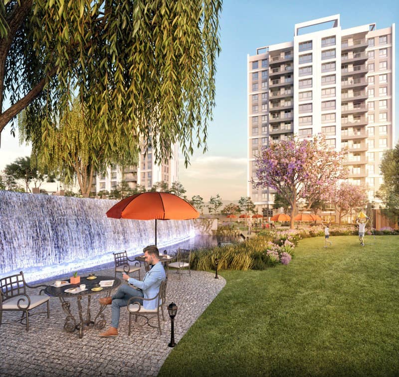 Residential complex with a swimming pool and a lounge area close to the center of Ankara, Turkey — photo 3