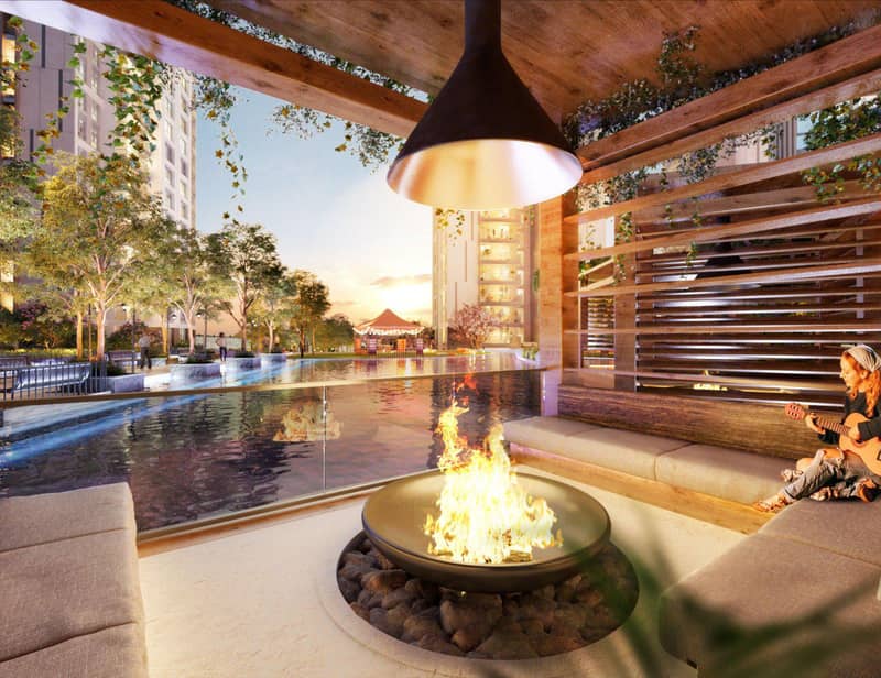 Residential complex with a swimming pool and a lounge area close to the center of Ankara, Turkey — photo 4