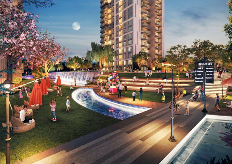 Residential complex with a swimming pool and a lounge area close to the center of Ankara, Turkey — photo 5