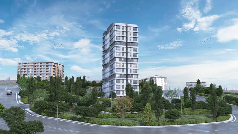 New project with a parking and a fitness center in a prestigious area of Istanbul, Turkey — photo 13