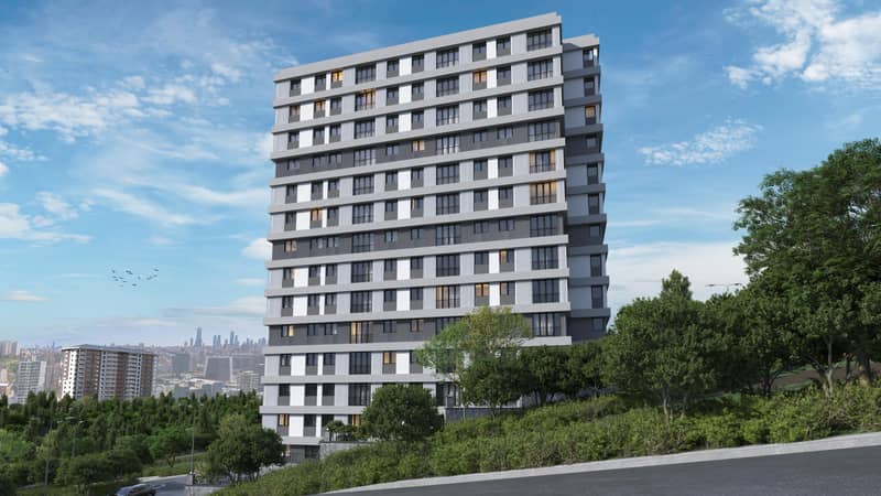 New project with a parking and a fitness center in a prestigious area of Istanbul, Turkey — photo 2