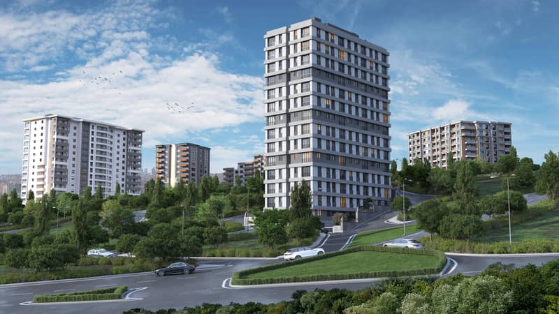 New project with a parking and a fitness center in a prestigious area of Istanbul, Turkey — photo 12