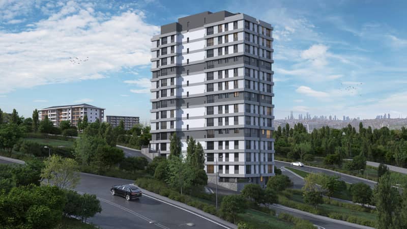 New project with a parking and a fitness center in a prestigious area of Istanbul, Turkey — photo 11