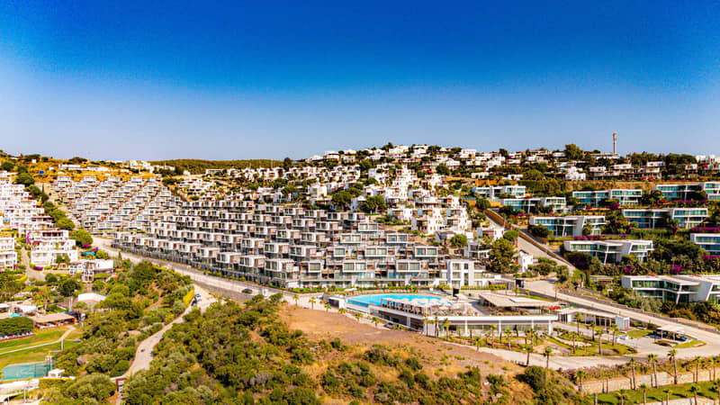 Residential complex with a private beach and restaurants, Bodrum, Turkey — photo 20