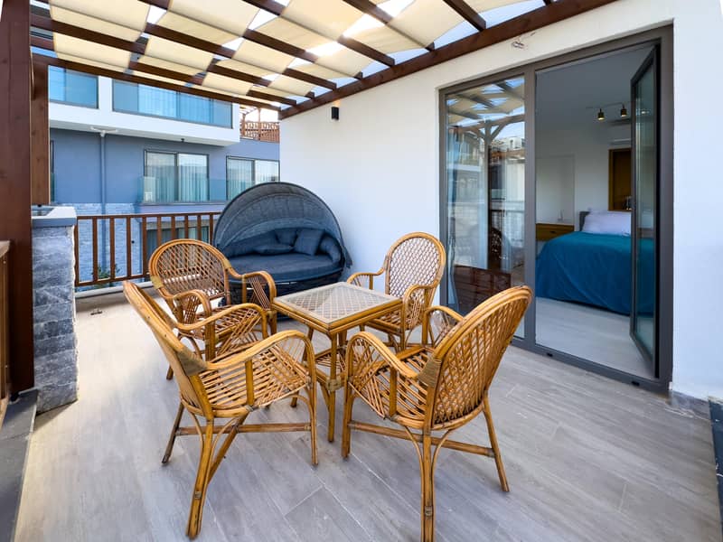 Residential complex with a private beach and restaurants, Bodrum, Turkey — photo 14