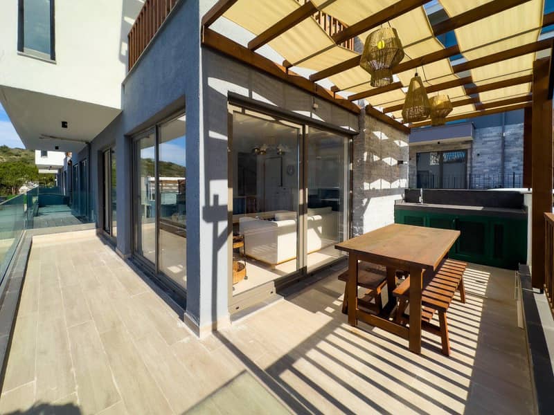 Residential complex with a private beach and restaurants, Bodrum, Turkey — photo 15