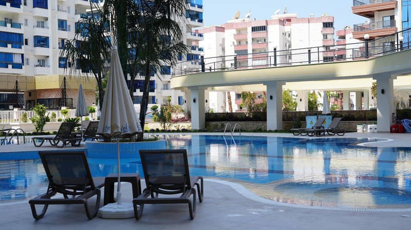 Residential complex with swimming pools, water parks and spa areas, Alanya, Turkey — photo 3