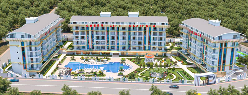 New eco project with swimming pools close to the coast, Gazipasa, Turkey — photo 7