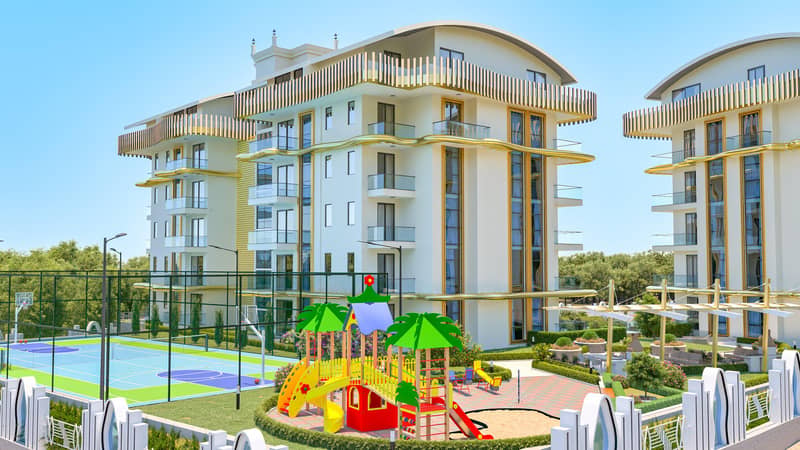 New eco project with swimming pools close to the coast, Gazipasa, Turkey — photo 5