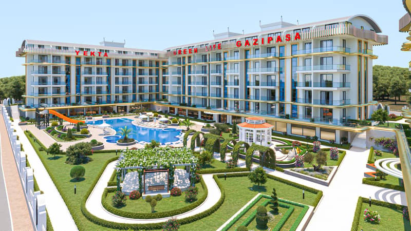 New eco project with swimming pools close to the coast, Gazipasa, Turkey — photo 2