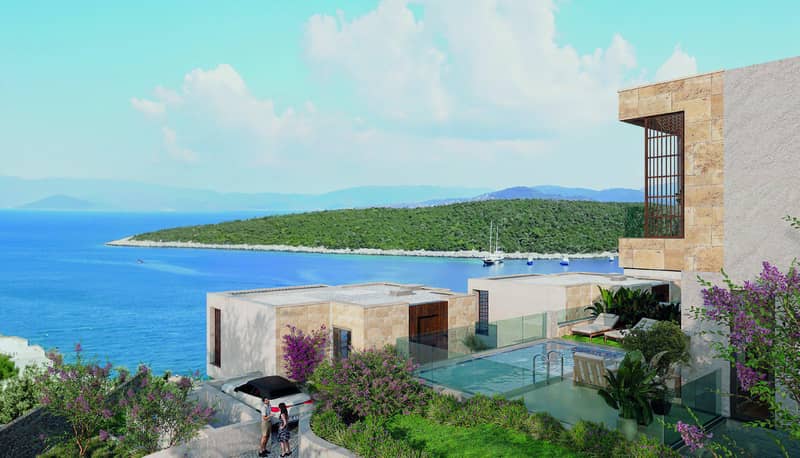 Exclusive villas with pools in Hebil Bay, Bodrum, Türkiye — photo 5
