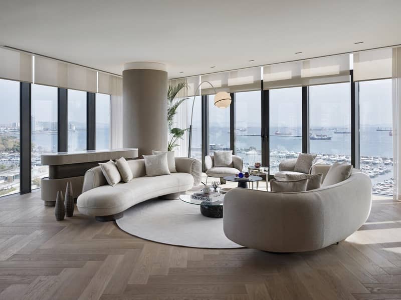 First-class residential complex right by the sea in the Atakoy district of Istanbul, Türkiye — photo 10