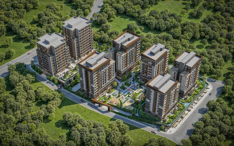 Modern green complex in Zeytinburnu, Istanbul, Türkiye — photo 2