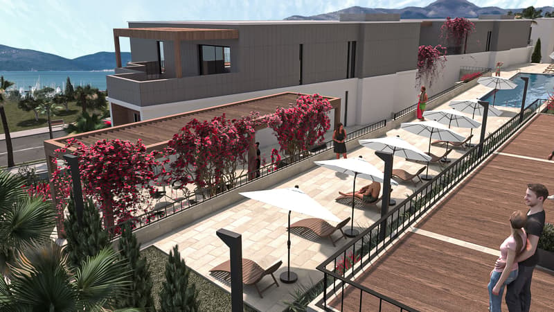 Beautiful Apartments in a Complex in Tivat — photo 1