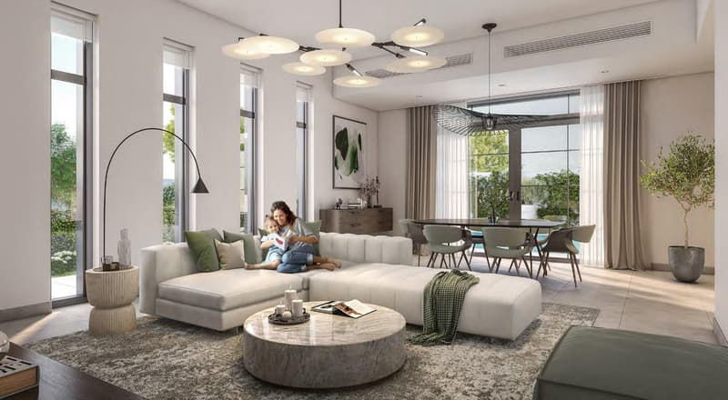 Резиденция Yas Park Views с бассейном и садами, Yas Island, Абу-Даби, ОАЭ — фото 1