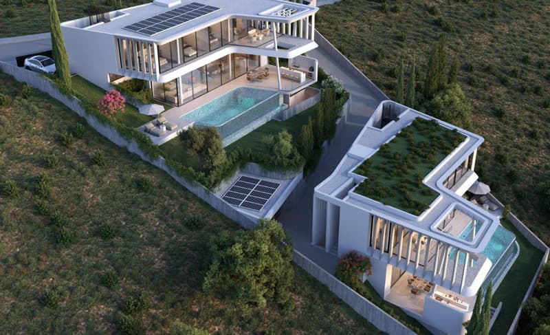 1 new villa in residential complex in Agios Tychonas — photo 1